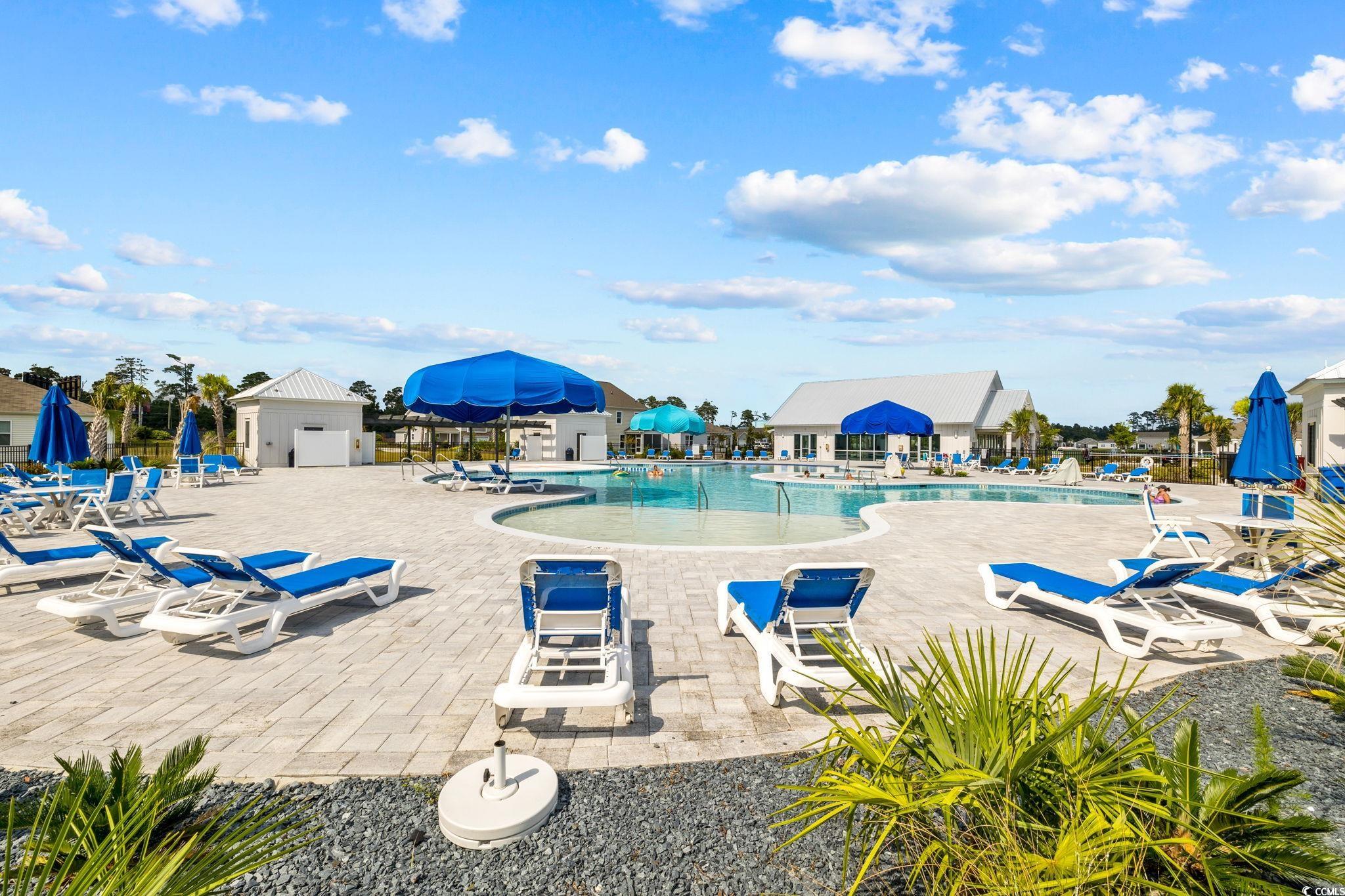 2816 Ophelia Way Myrtle Beach, SC 29577 - Photo 35 of 39 Community pool featuring a patio area