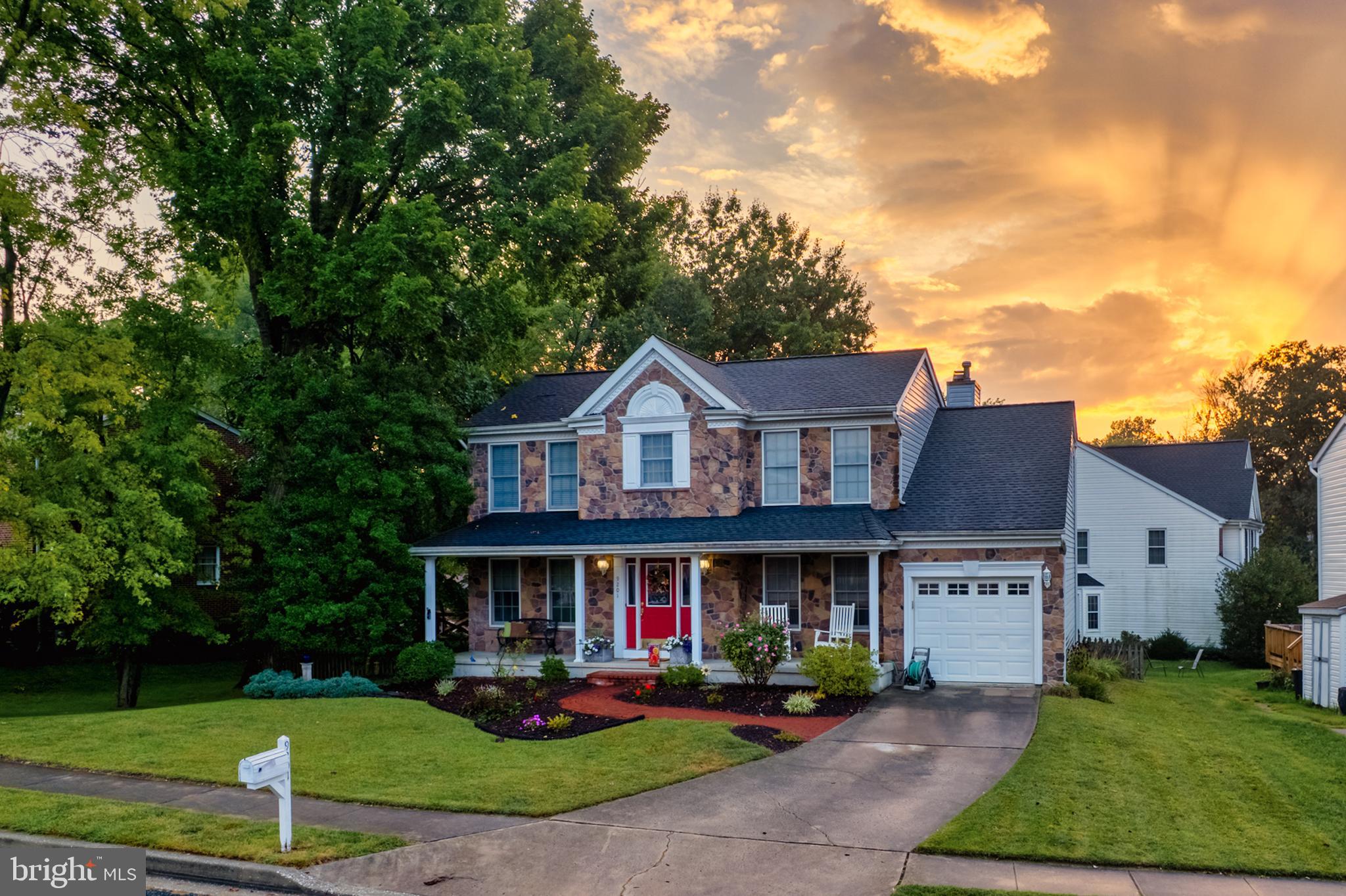 9201 Gardenia Road Nottingham, MD 21236 - Photo 2 of 54 Exterior Front at Sunrise!