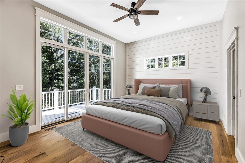 58 Amos Landing Road Mashpee, MA 02649 - Photo 28 of 42 a bedroom with a large bed and a window