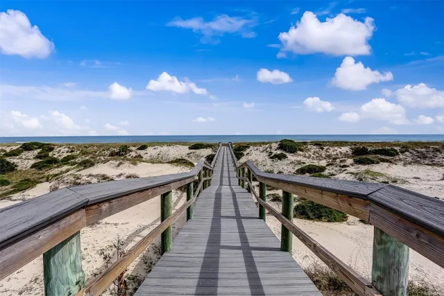 a view of city from a balcony