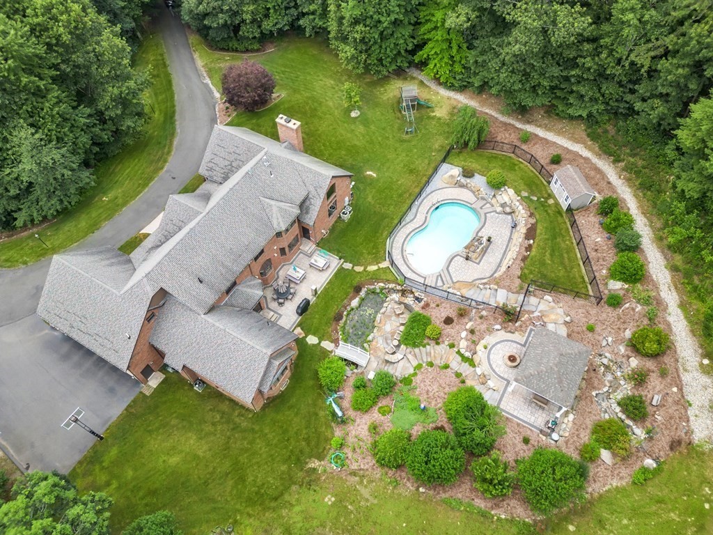 171 Scantic Road Hampden, MA 01036 - Photo 35 of 42 an aerial view of a house with outdoor space