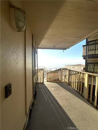 a view of terrace with seating space