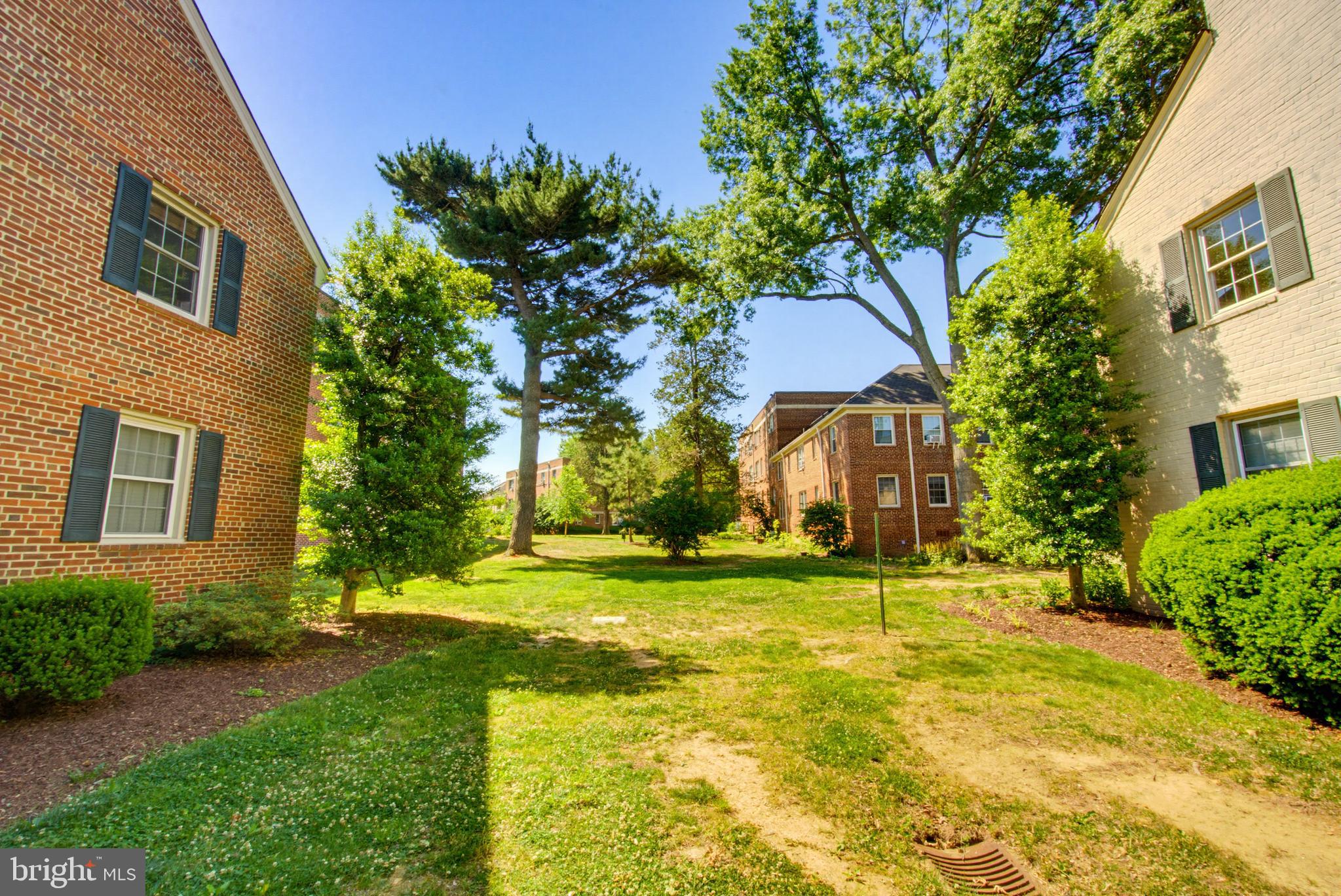 2214 Colston Drive, Unit 201 Silver Spring, MD 20910 - Photo 35 of 43 a view of a house with a yard and plants