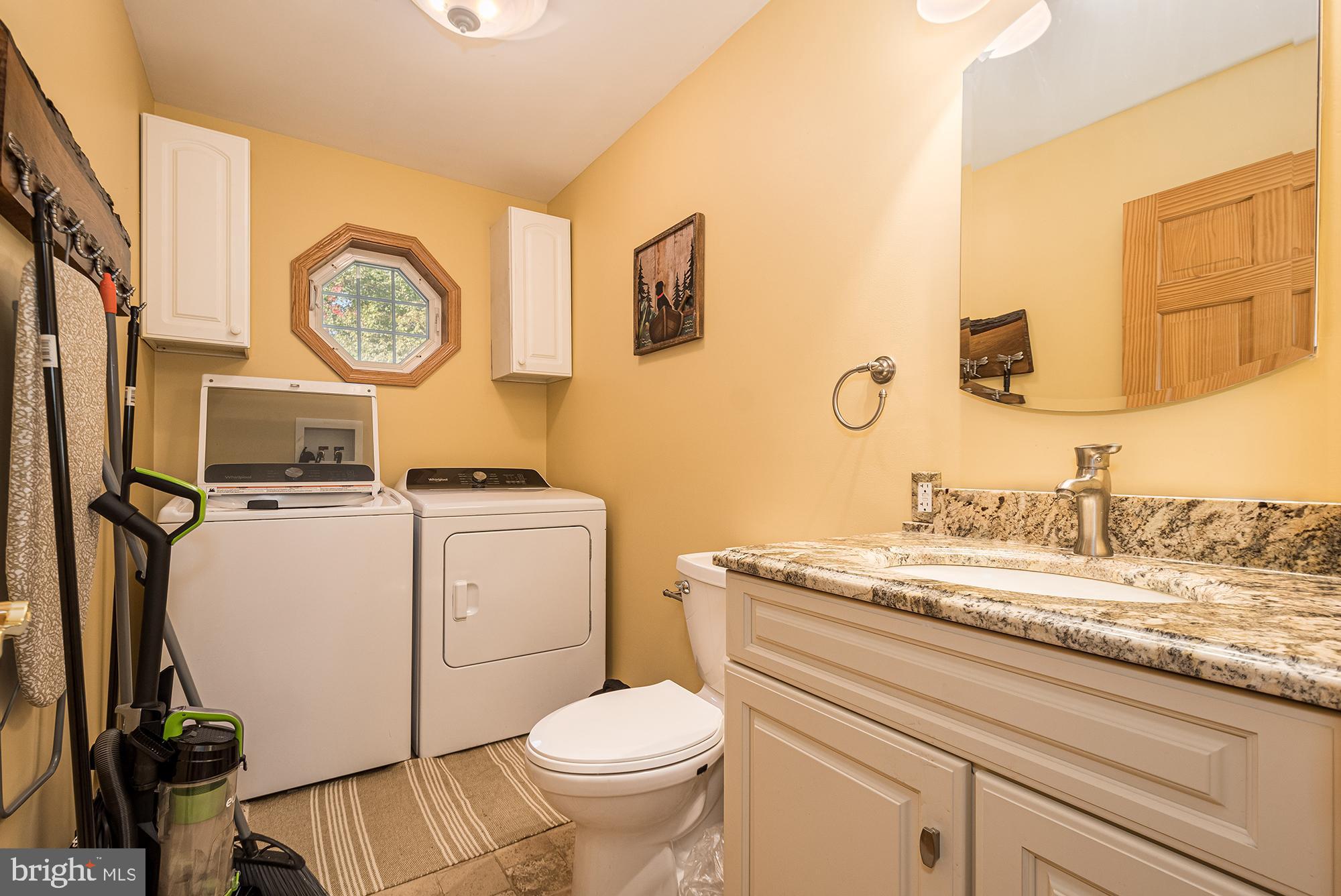 1865 Paradise Point Road Oakland, MD 21550 - Photo 73 of 76 Laundry Room Half Bath