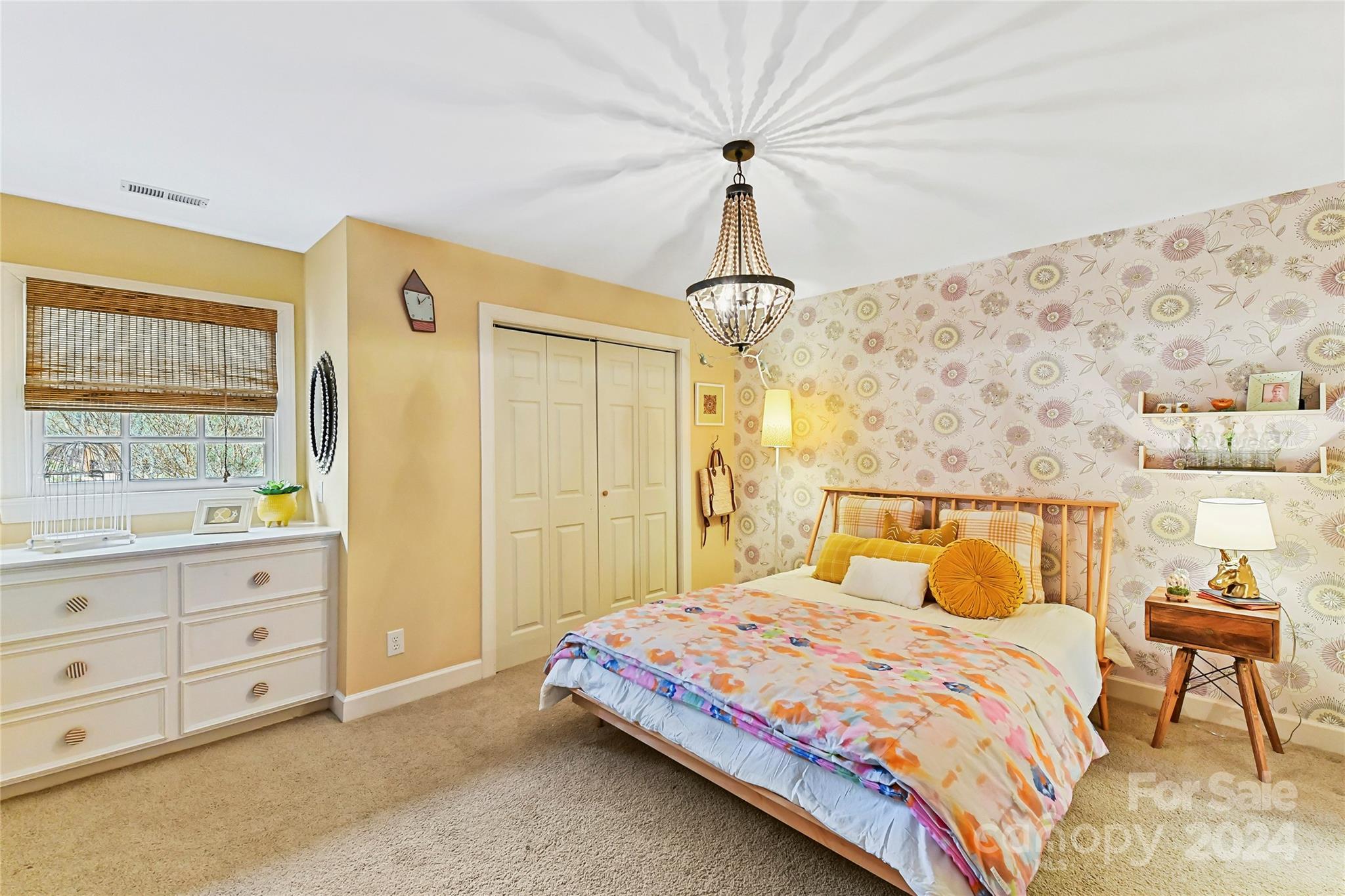 3023 High Ridge Road Charlotte, NC 28270 - Photo 33 of 48 a bedroom with a bed and a window