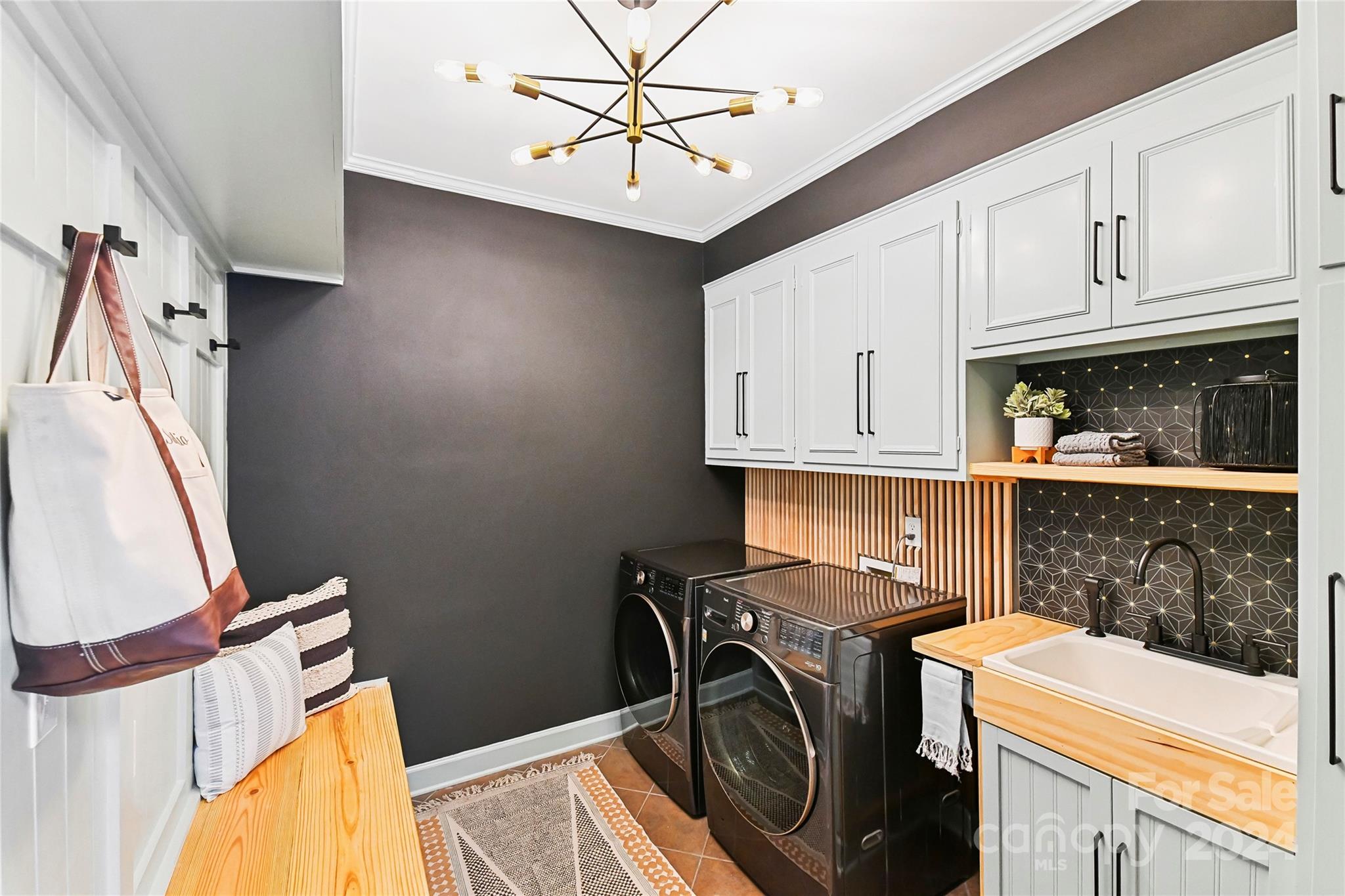 3023 High Ridge Road Charlotte, NC 28270 - Photo 39 of 48 a utility room with dryer and washer