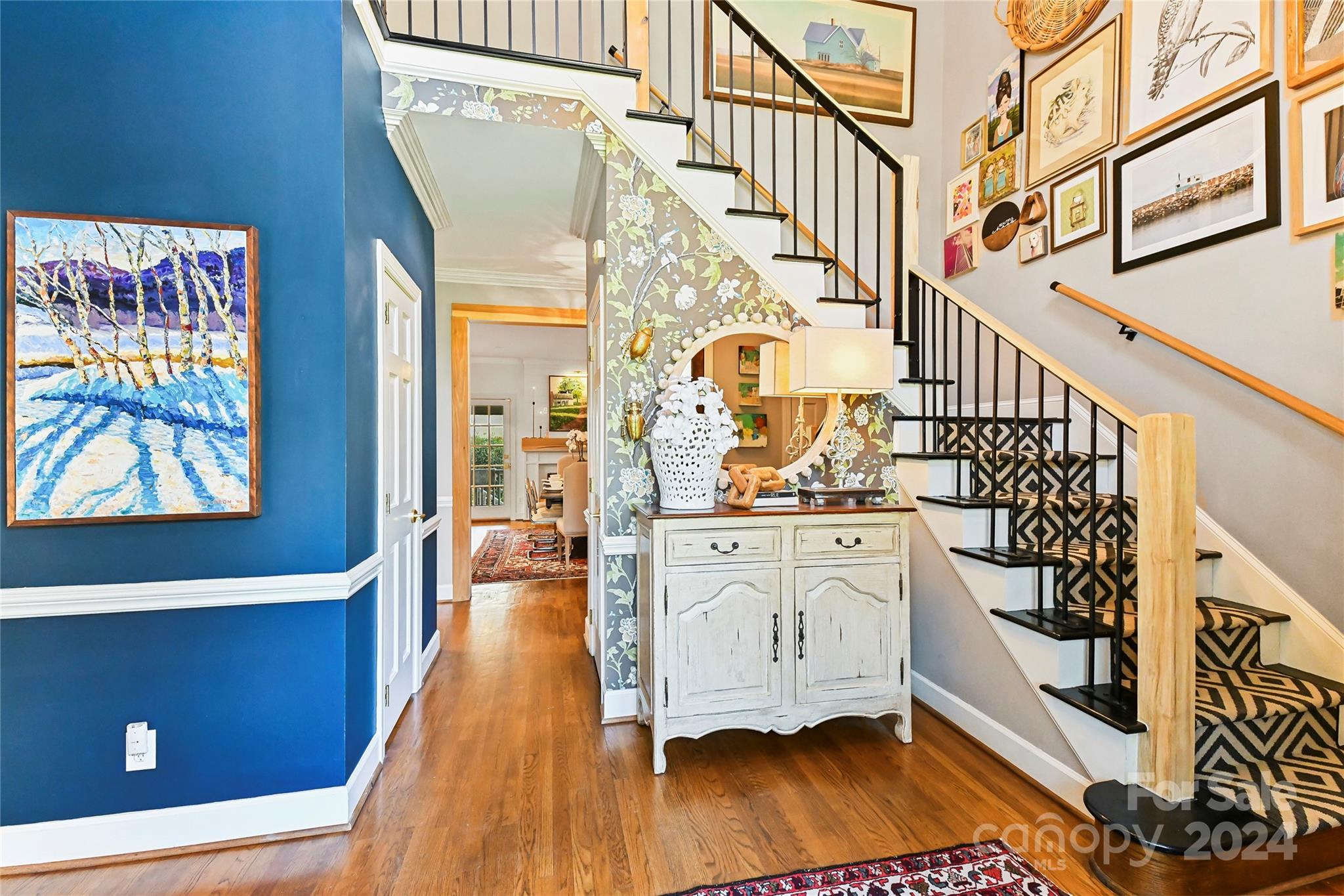 3023 High Ridge Road Charlotte, NC 28270 - Photo 4 of 48 a view of entryway with wooden floor