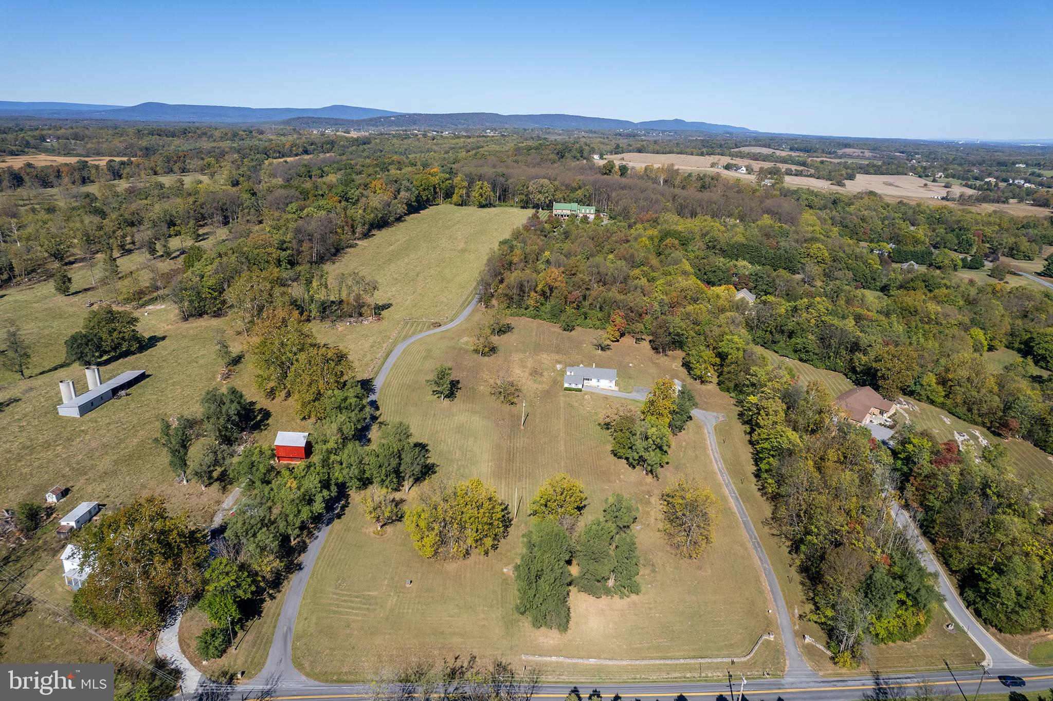 1039 Hiatt Road Clear Brook, VA 22624 - Photo 5 of 55 an aerial view of residential houses with outdoor space