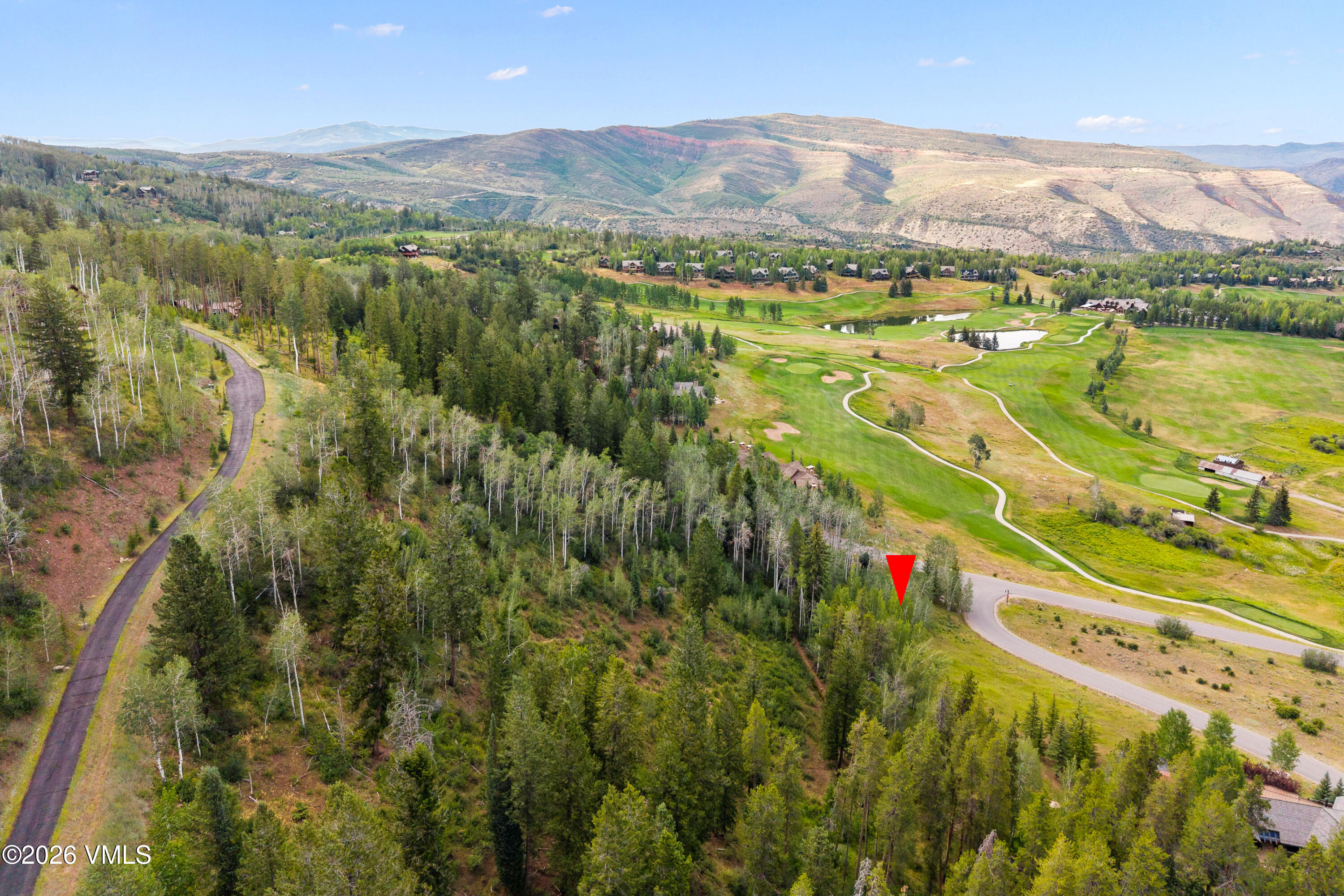 121 Elk Spring Trail Edwards, CO 81632 - Photo 14 of 26 Ariel of Lot and View