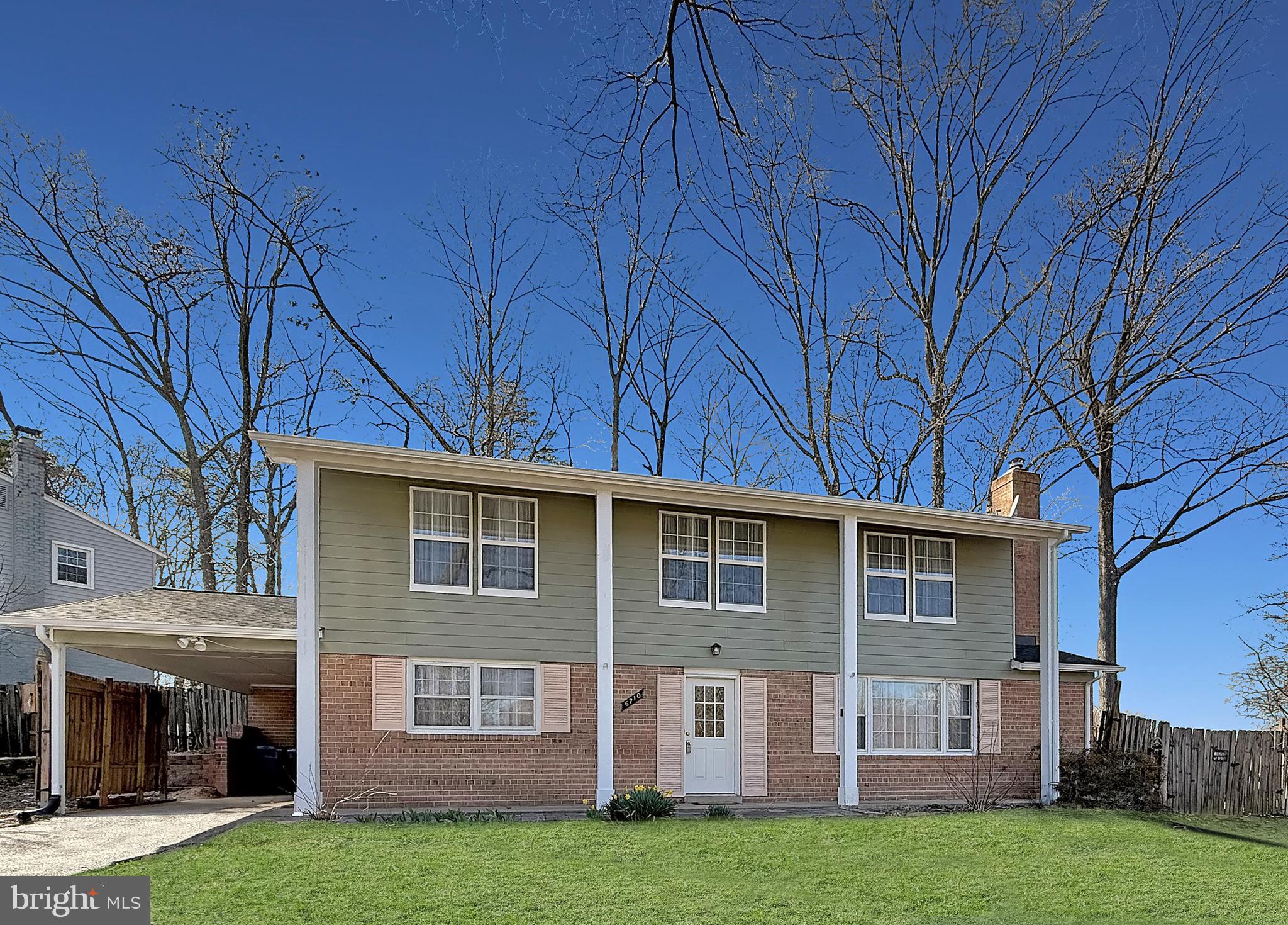 6710 Red Jacket Road Springfield, VA 22152 - Photo 53 of 53 a view of a yard in front of a house