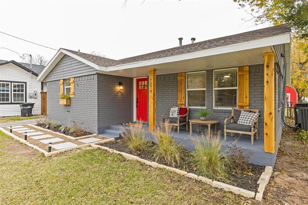 7274 Pecan Street Frisco, TX 75034 - Photo 1 of 13 a view of a dinning table and chair in the patio