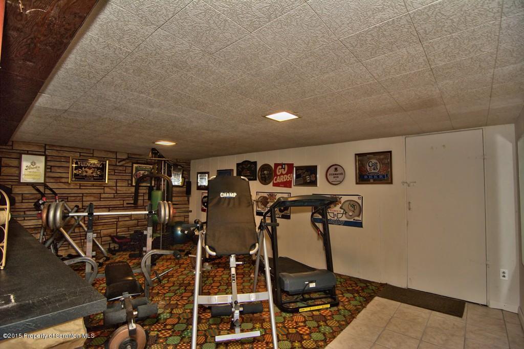 2335 Hamlin Road Moscow, PA 18444 - Photo 29 of 34 a view of a room with gym equipment