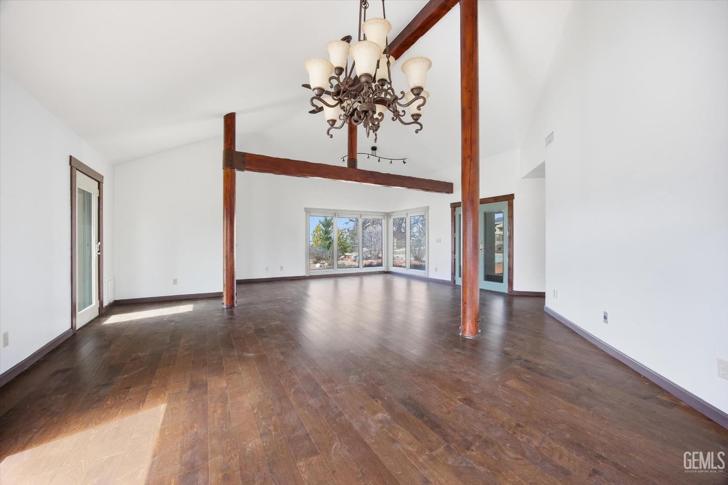 Undisclosed Address Tehachapi, CA 93561 - Photo 45 of 70 a view of an entryway with wooden floor