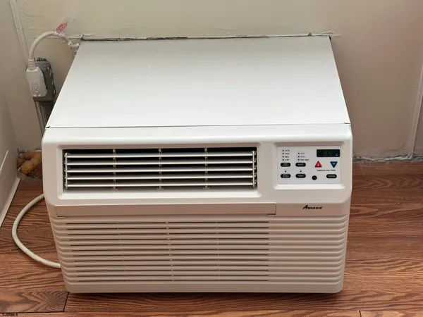 a close view of closet