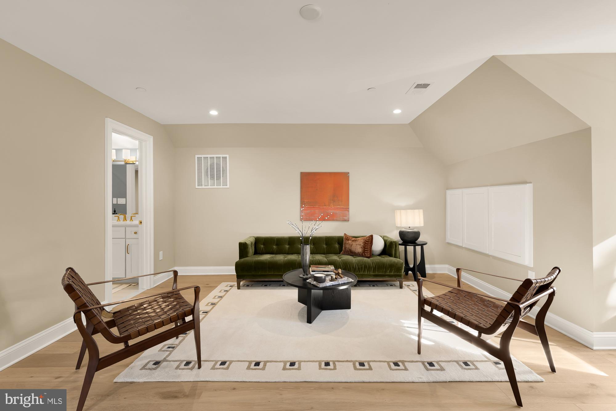 2733 Chesapeake Street Northwest Washington, DC 20008 - Photo 69 of 111 a living room with furniture and a wooden floor