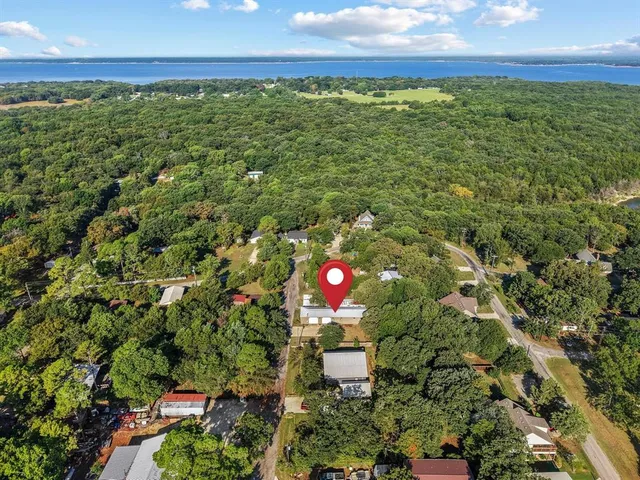 a view of a yard with an outdoor space