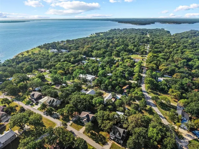 a view of lake with ocean