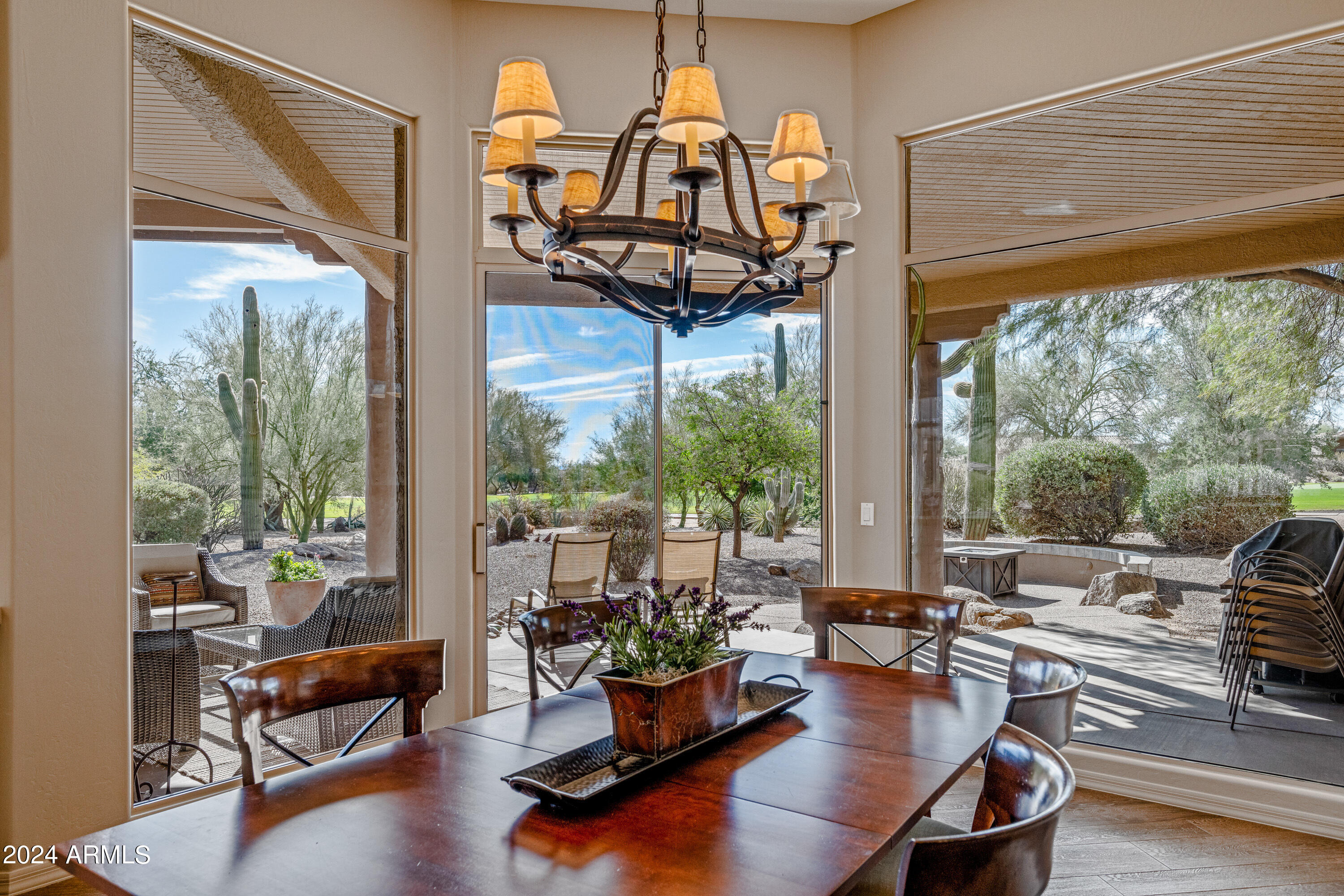 18411 Tranquilo Way Rio Verde, AZ 85263 - Photo 20 of 42 Large windows to backyard