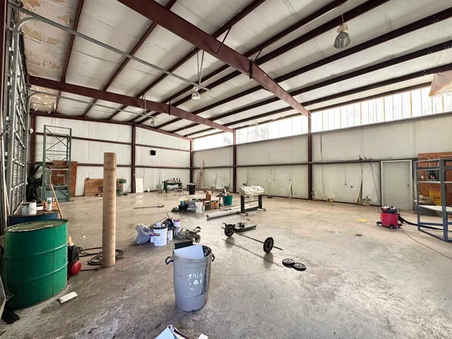 a view of storage and utility room