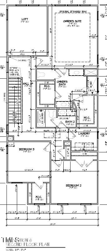 132 Muskogee Road, Unit 58 Angier, NC 27501 - Photo 3 of 23 NP 58 - 2nd Floor Blue Print