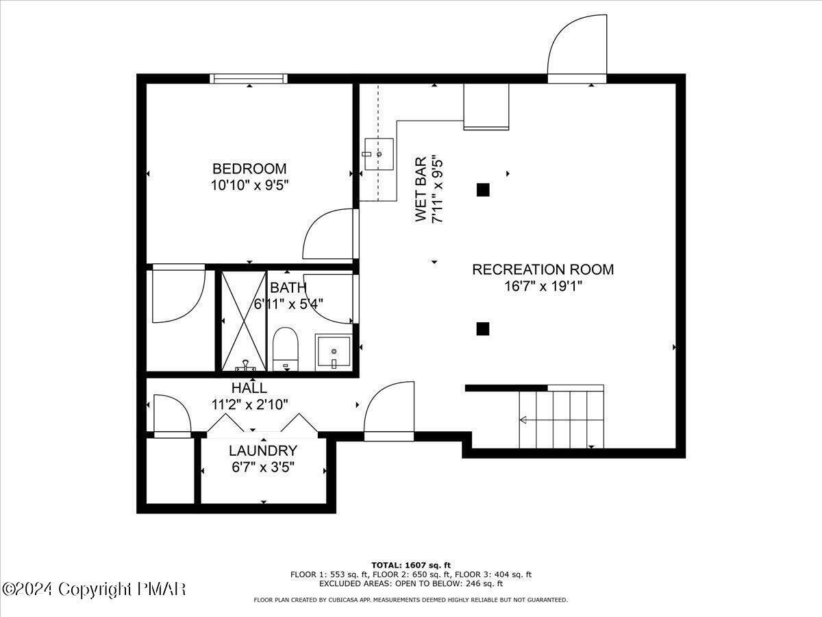 159 Manchester Drive Bushkill, PA 18324 - Photo 53 of 68 a picture of a wall with a white wall and a painting