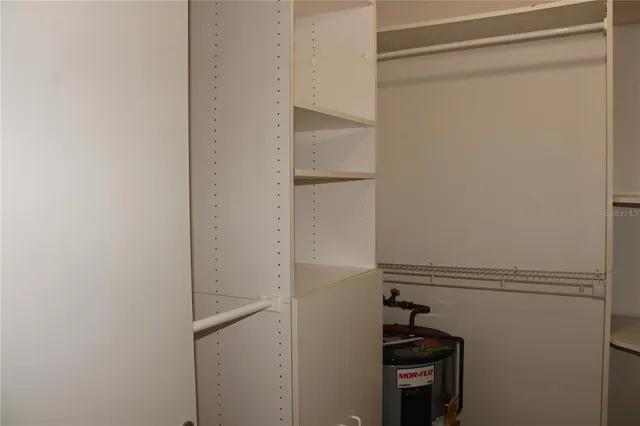 a view of a hallway with interior of the house