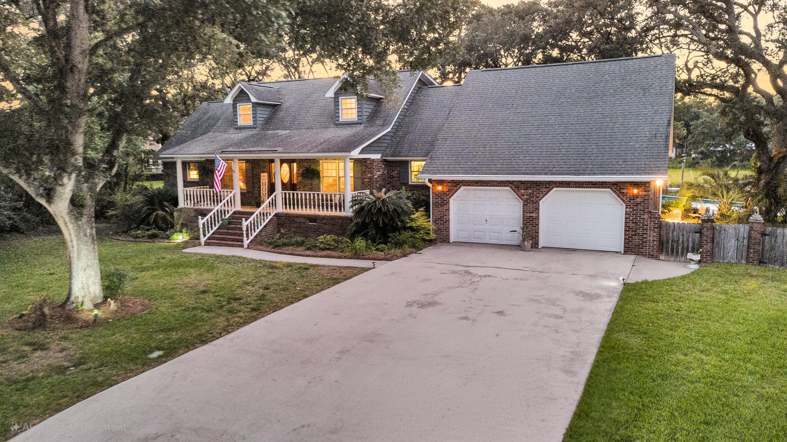 14 Clam Shell Row Charleston, SC 29412 - Photo 2 of 52 CREM - 14 Clam Shell Row Twilight Aerial