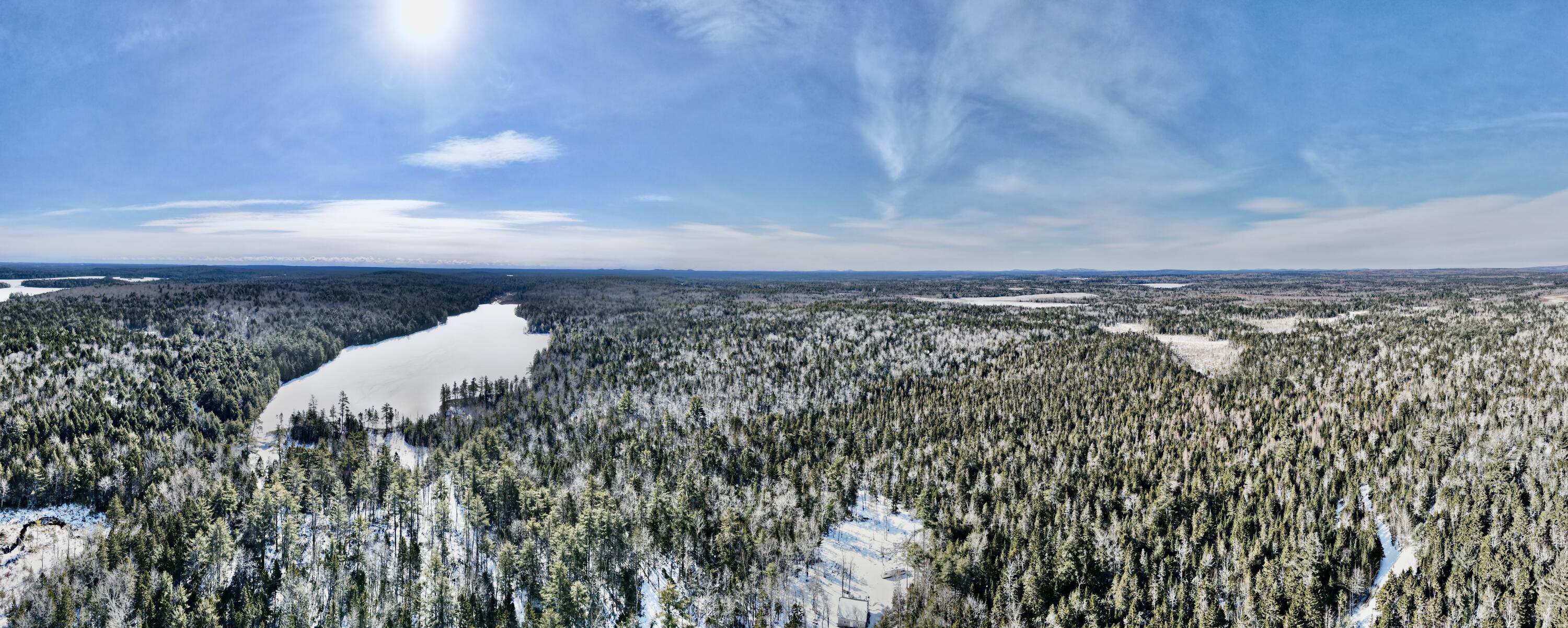 608 Deer Haven Road Wesley, ME 04686 - Photo 24 of 37 Aerial