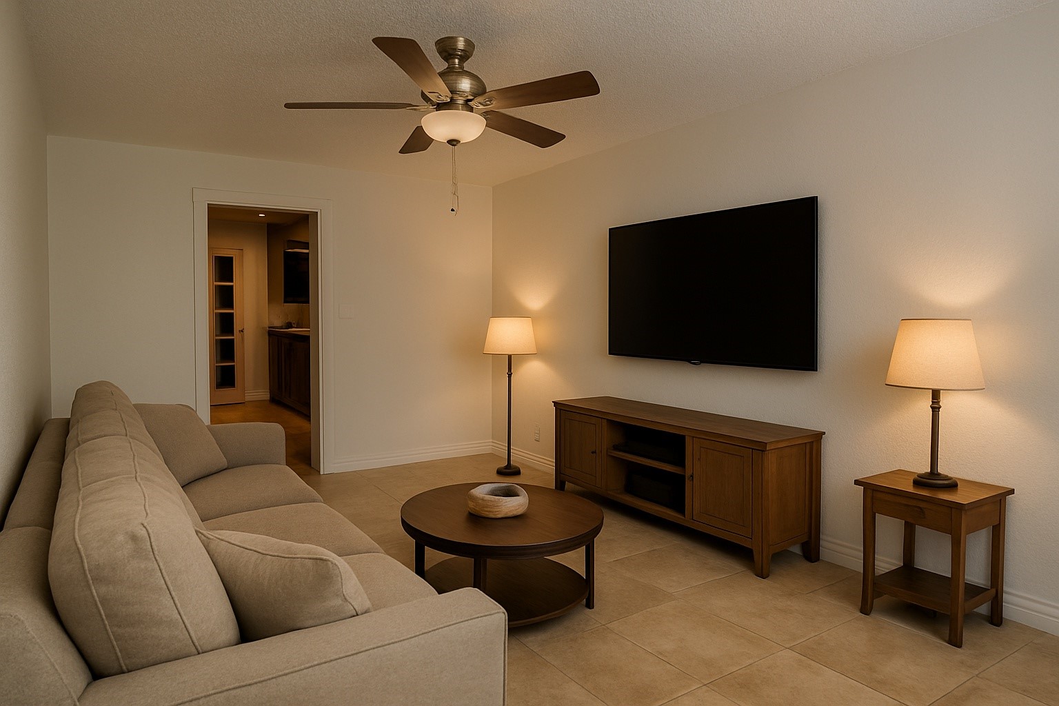 1802 Oaks Drive Pasadena, TX 77502 - Photo 15 of 26 Virtually Staged into family room