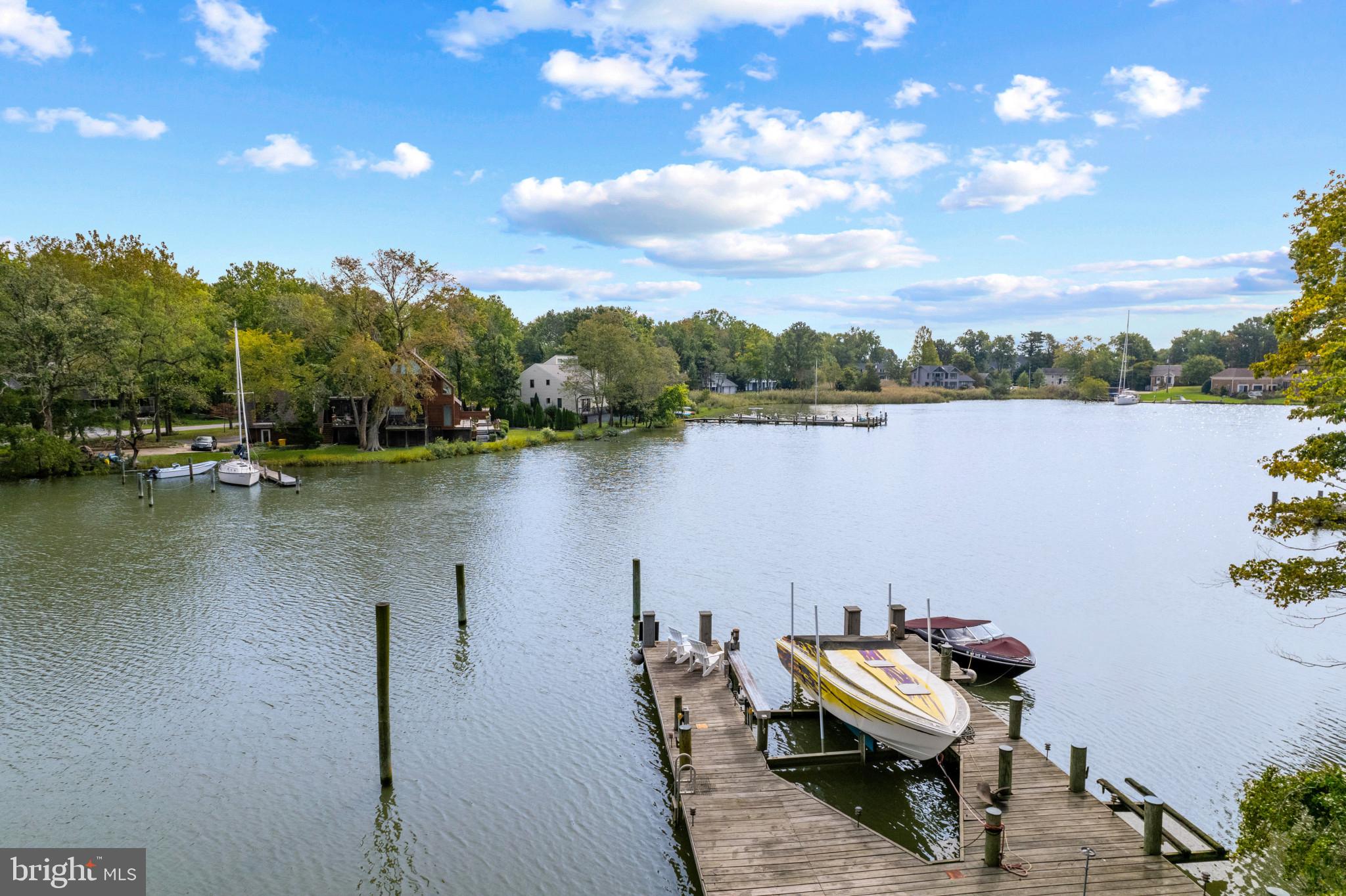 103 Fogle Drive Annapolis, MD 21403 - Photo 2 of 37 a view of a lake with outdoor seating