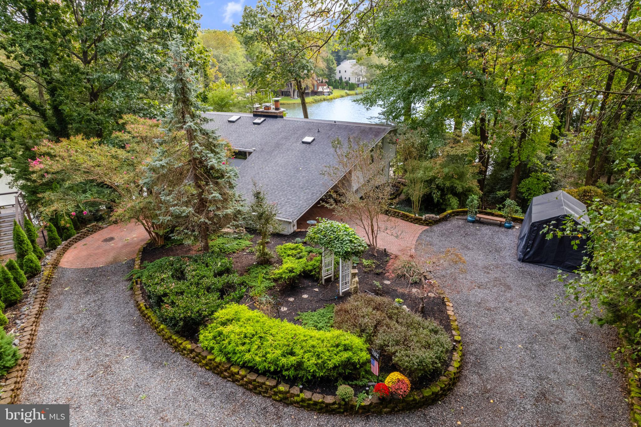 103 Fogle Drive Annapolis, MD 21403 - Photo 24 of 37 a view of a garden with plants