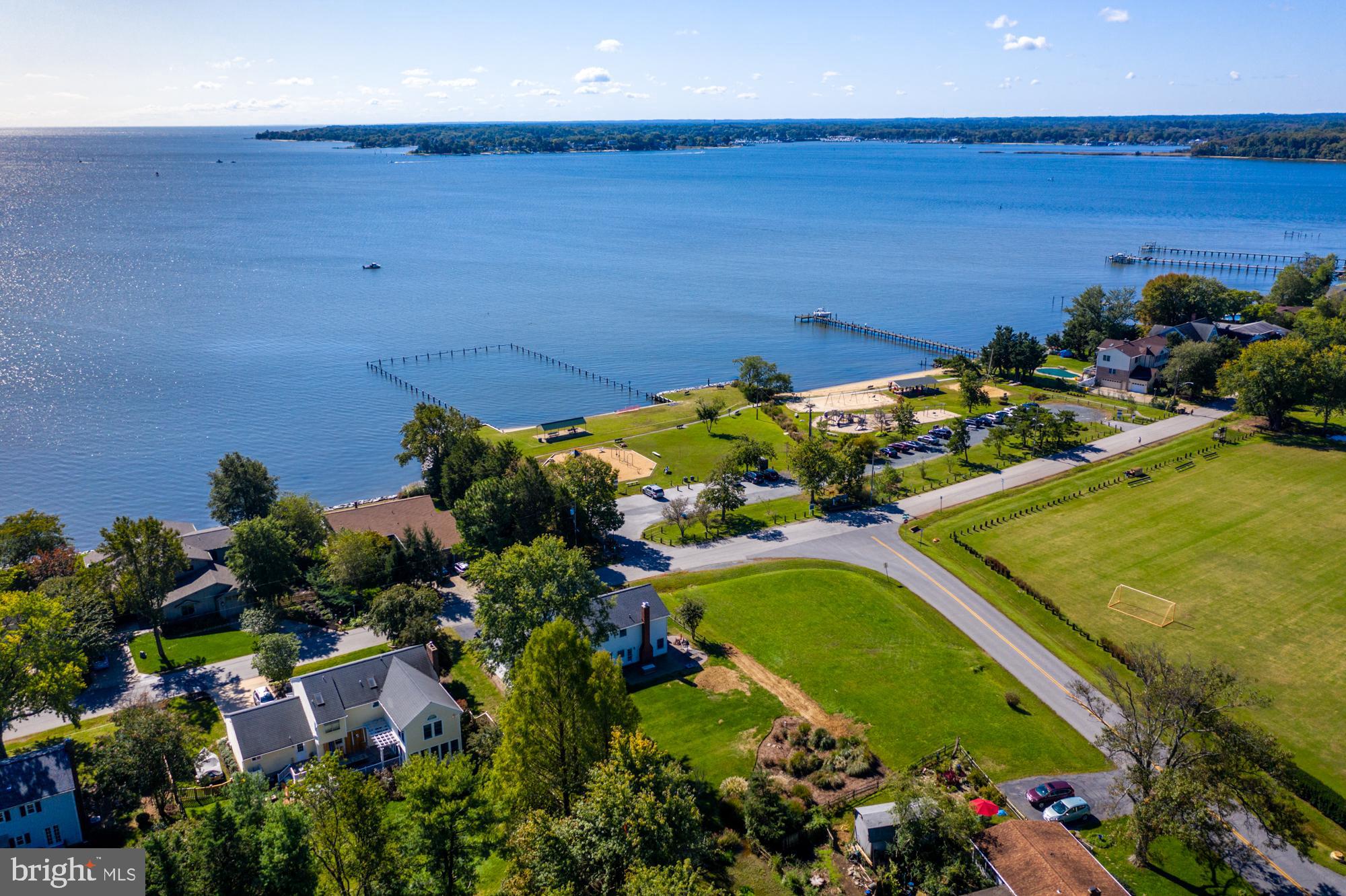 103 Fogle Drive Annapolis, MD 21403 - Photo 31 of 37 an aerial view of a pool patio swimming pool and outdoor seating
