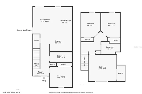 $285,000 | 1217 West 6th Street, Sanford, FL 32771
