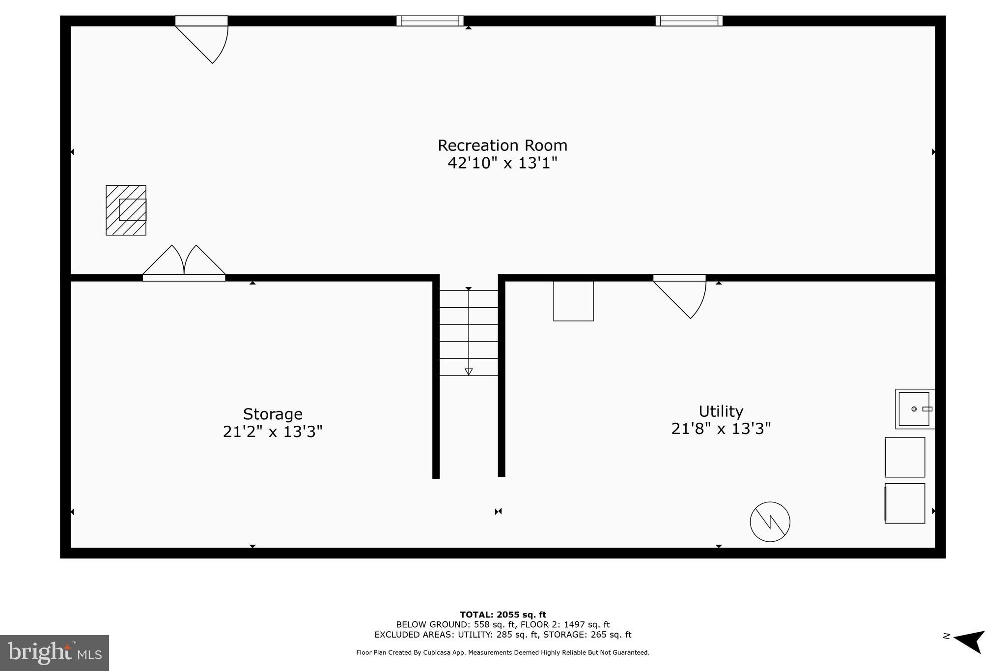 17412 Corder Road Elkwood, VA 22718 - Photo 55 of 58 Basement with measurements