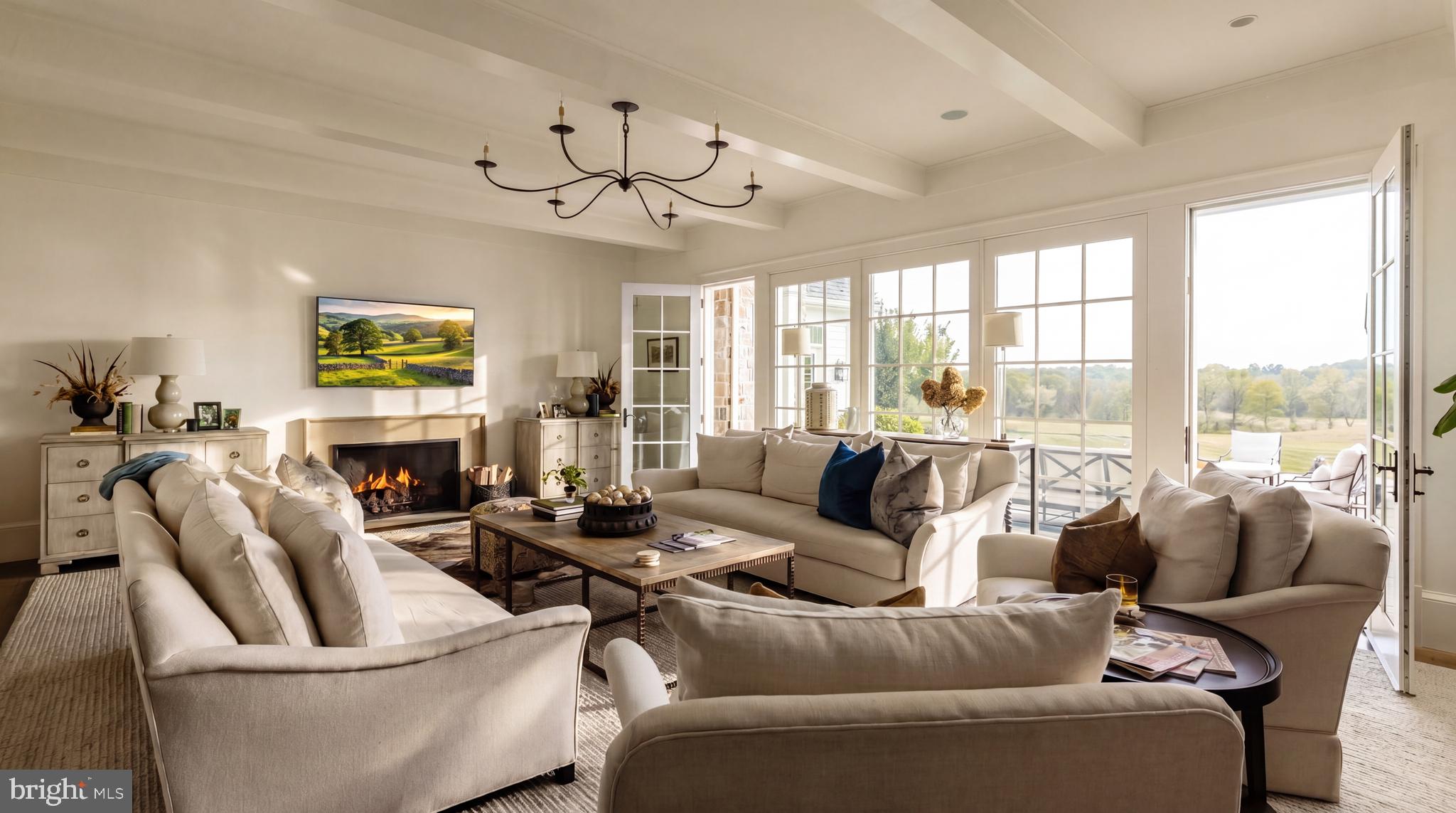 7316 Old Carters Mill Road The Plains, VA 20198 - Photo 19 of 50 Living Room Tailored For Gathering