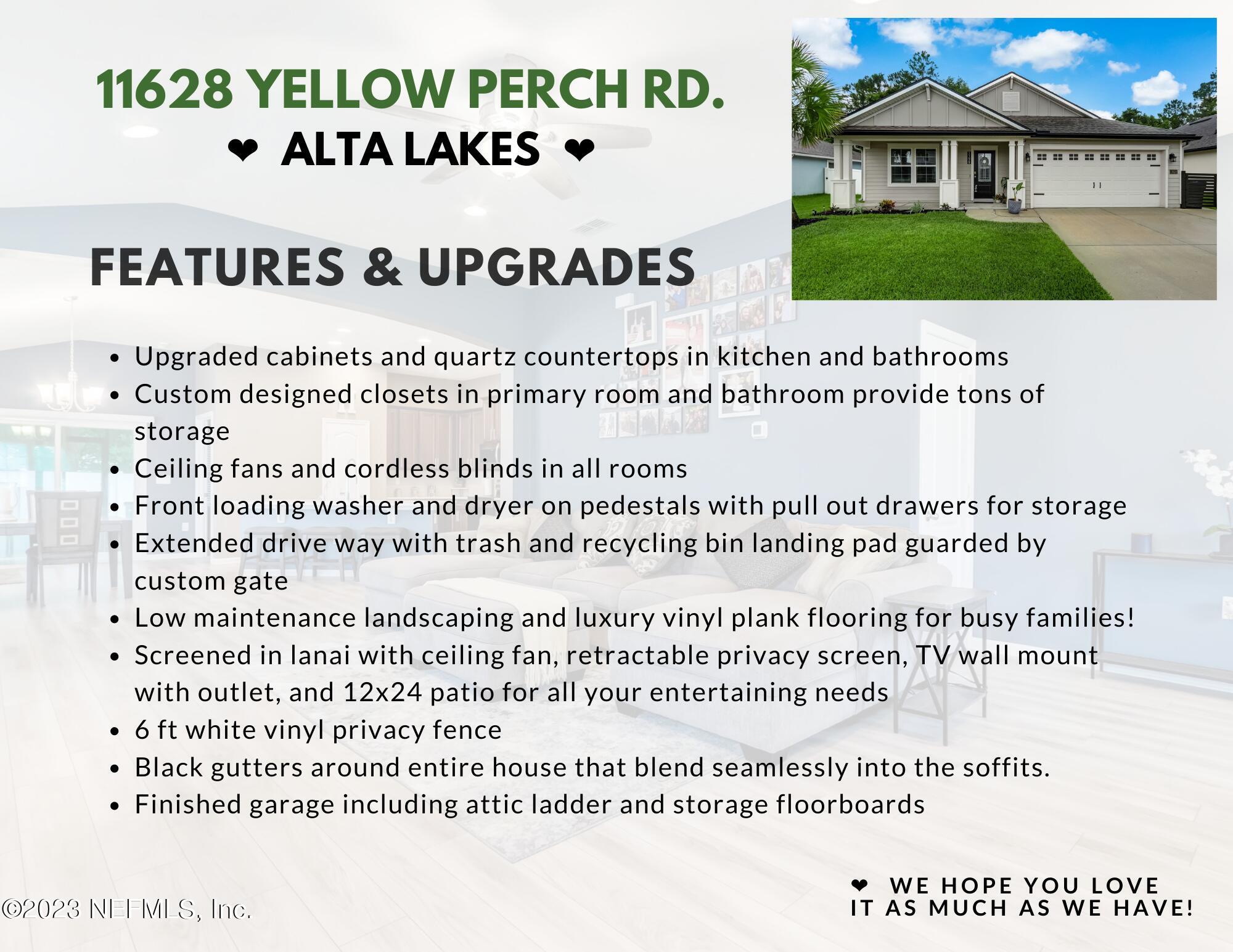 11628 Yellow Perch Road Jacksonville, FL 32226 - Photo 56 of 56 Features & Upgrades