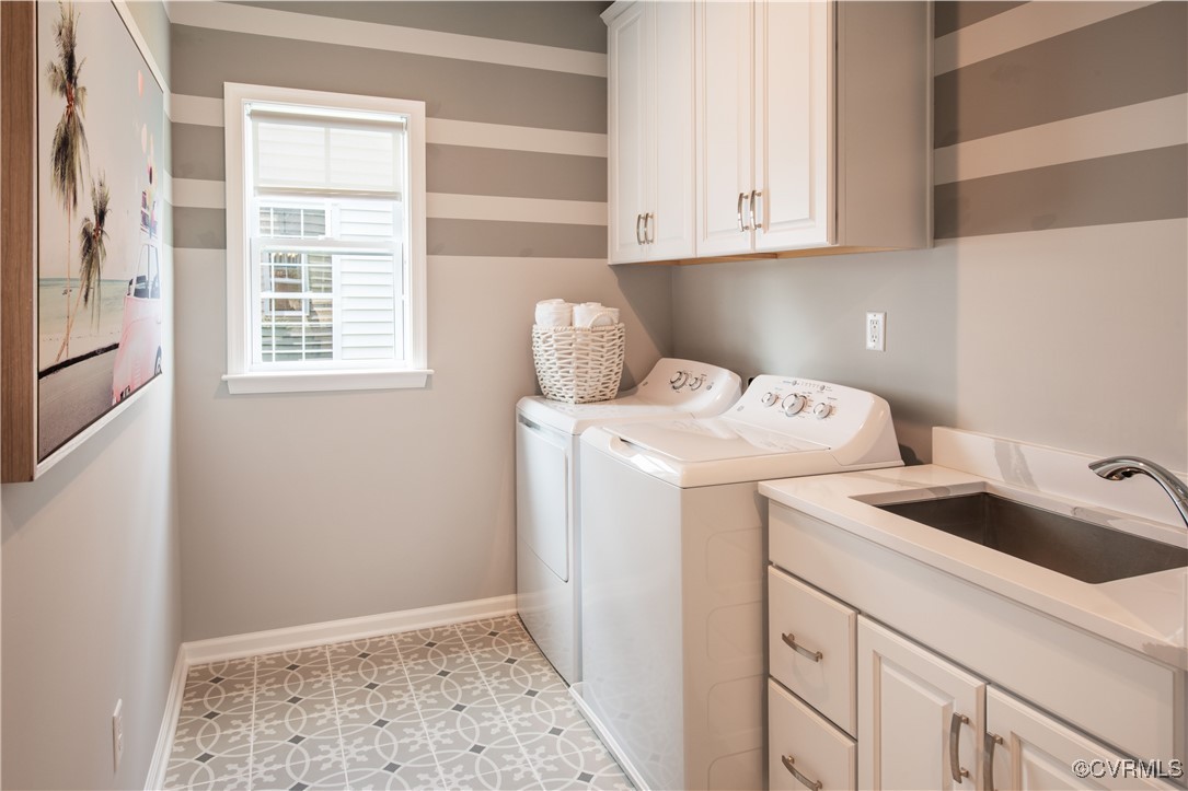 Undisclosed Address Chester, VA 23831 - Photo 12 of 32 a utility room with dryer and washer