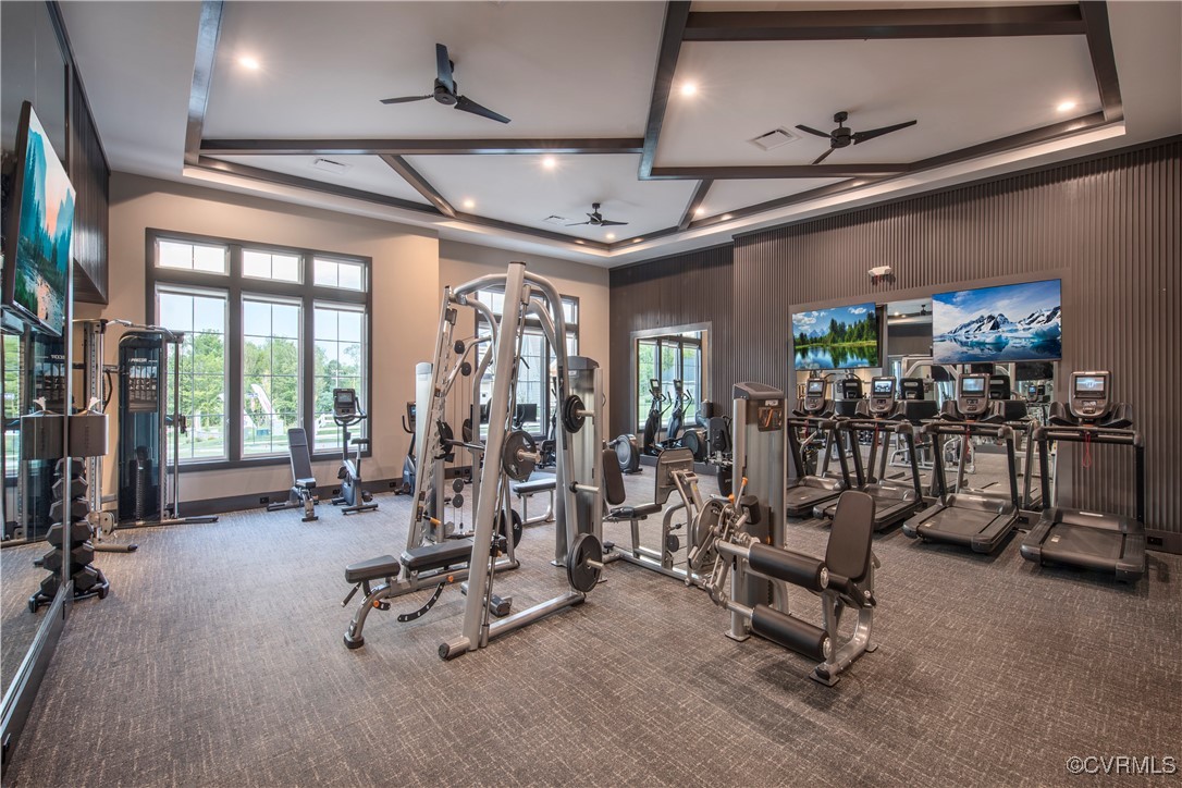 Undisclosed Address Chester, VA 23831 - Photo 23 of 32 a view of a room with gym equipment