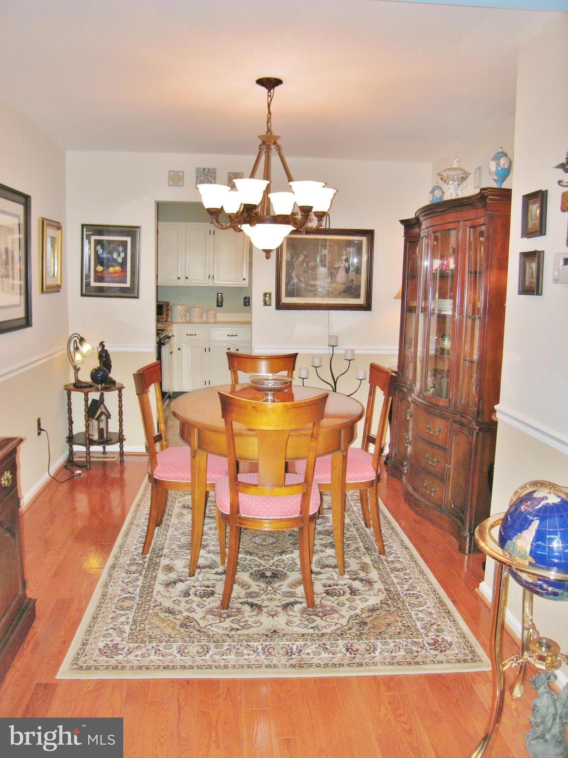 7424 Spring Tree Drive Springfield, VA 22153 - Photo 6 of 30 Large Dining Room w/Hardwood and Display Nook!