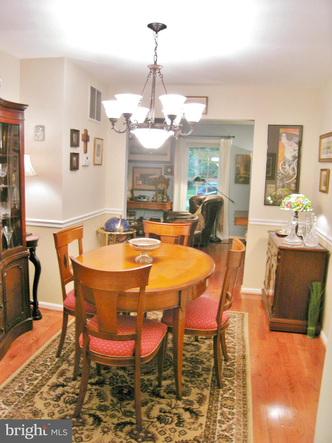 7424 Spring Tree Drive Springfield, VA 22153 - Photo 7 of 30 Large Dining Room w/Hardwood and Display Nook!