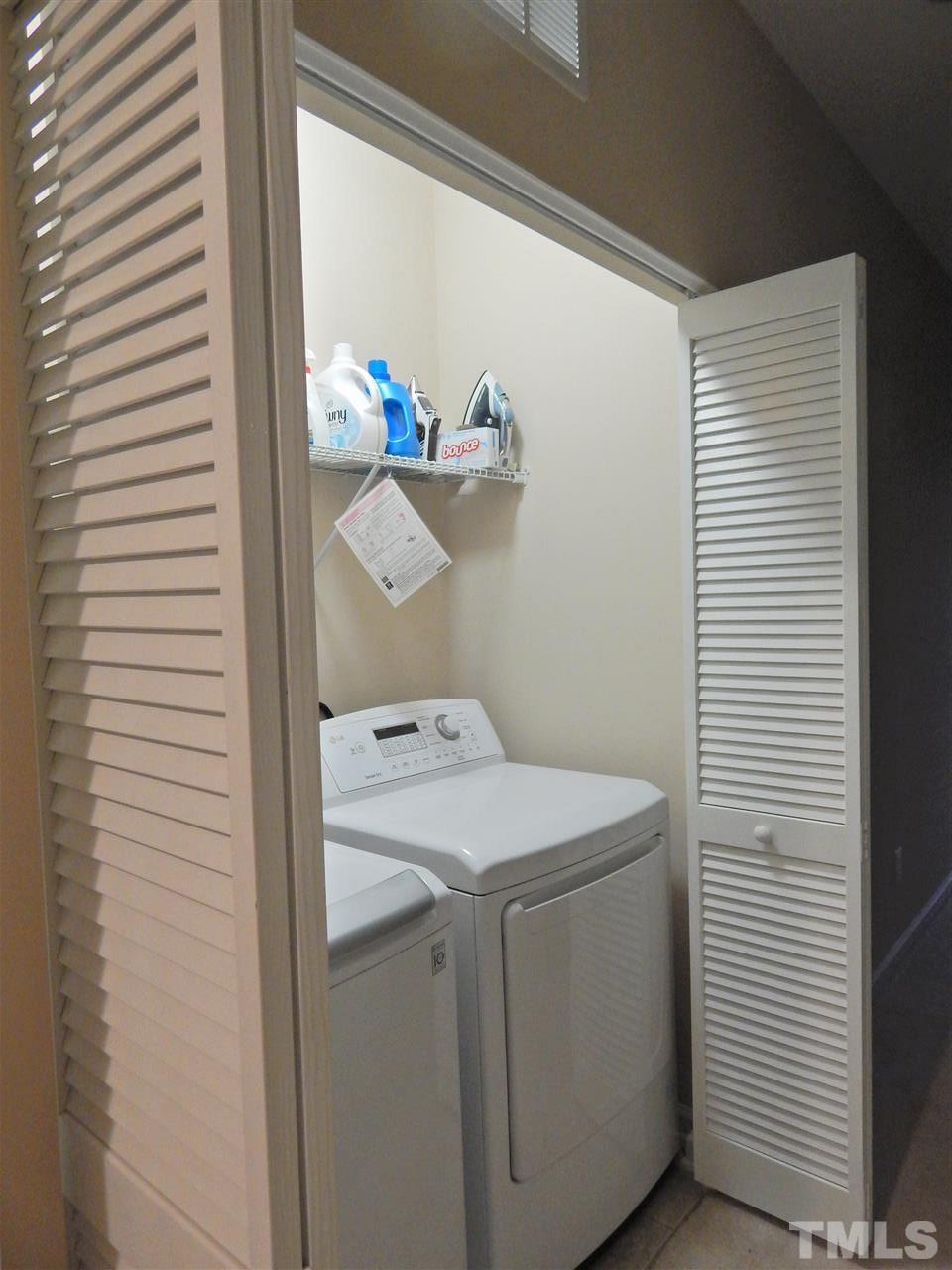 732 Wickham Ridge Road Apex, NC 27539 - Photo 15 of 29 2nd floor Laundry