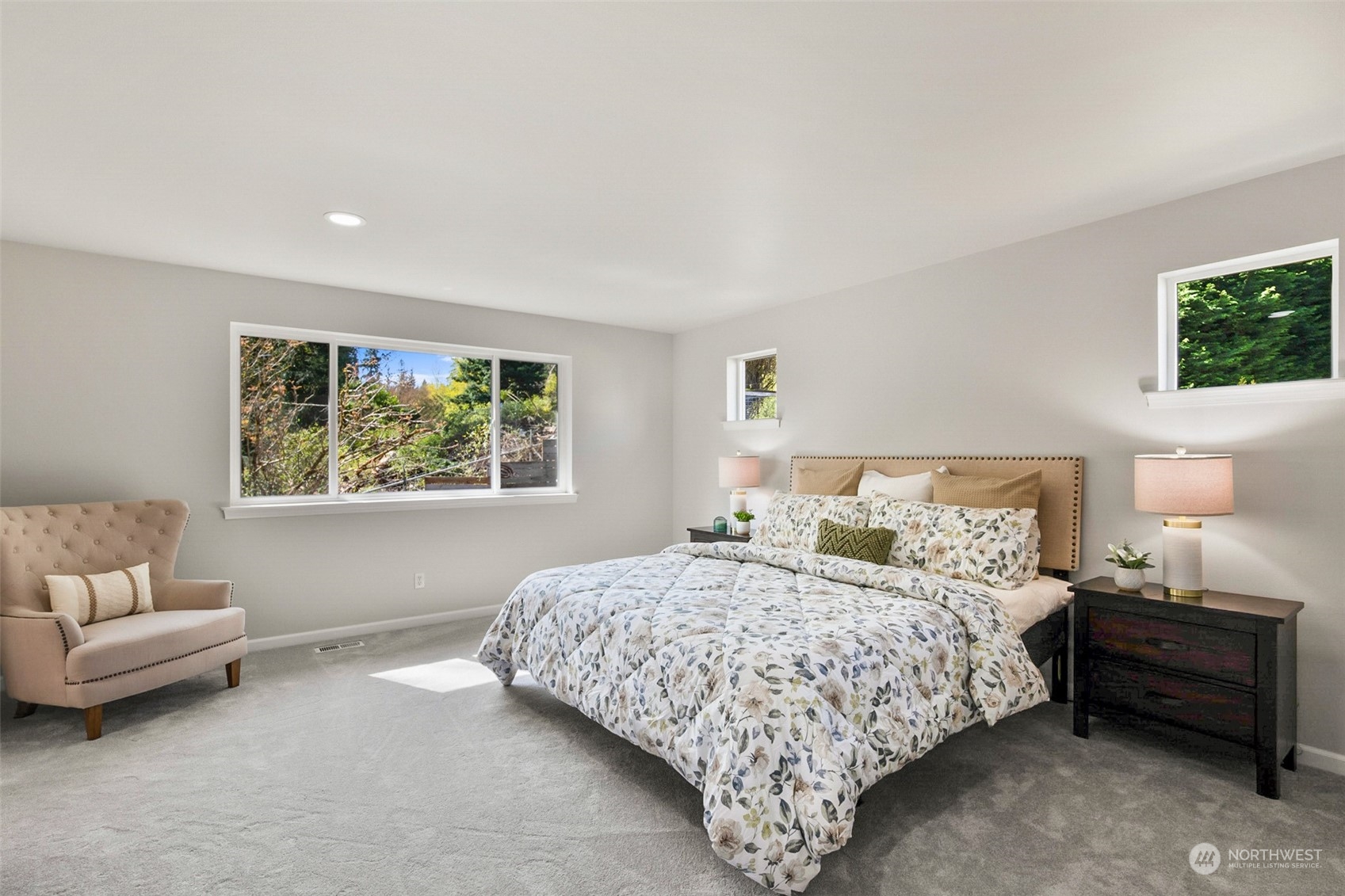 2732 233rd Place Southeast Bothell, WA 98021 - Photo 25 of 40 a bedroom with a bed and a couch