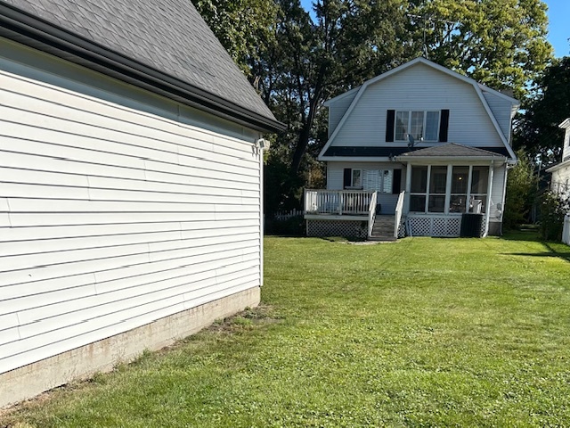 8542 School Street Morton Grove, IL 60053 - Photo 24 of 28 a front view of a house with a yard