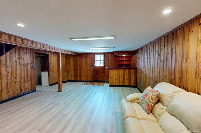 a bed room with a bed and a couch