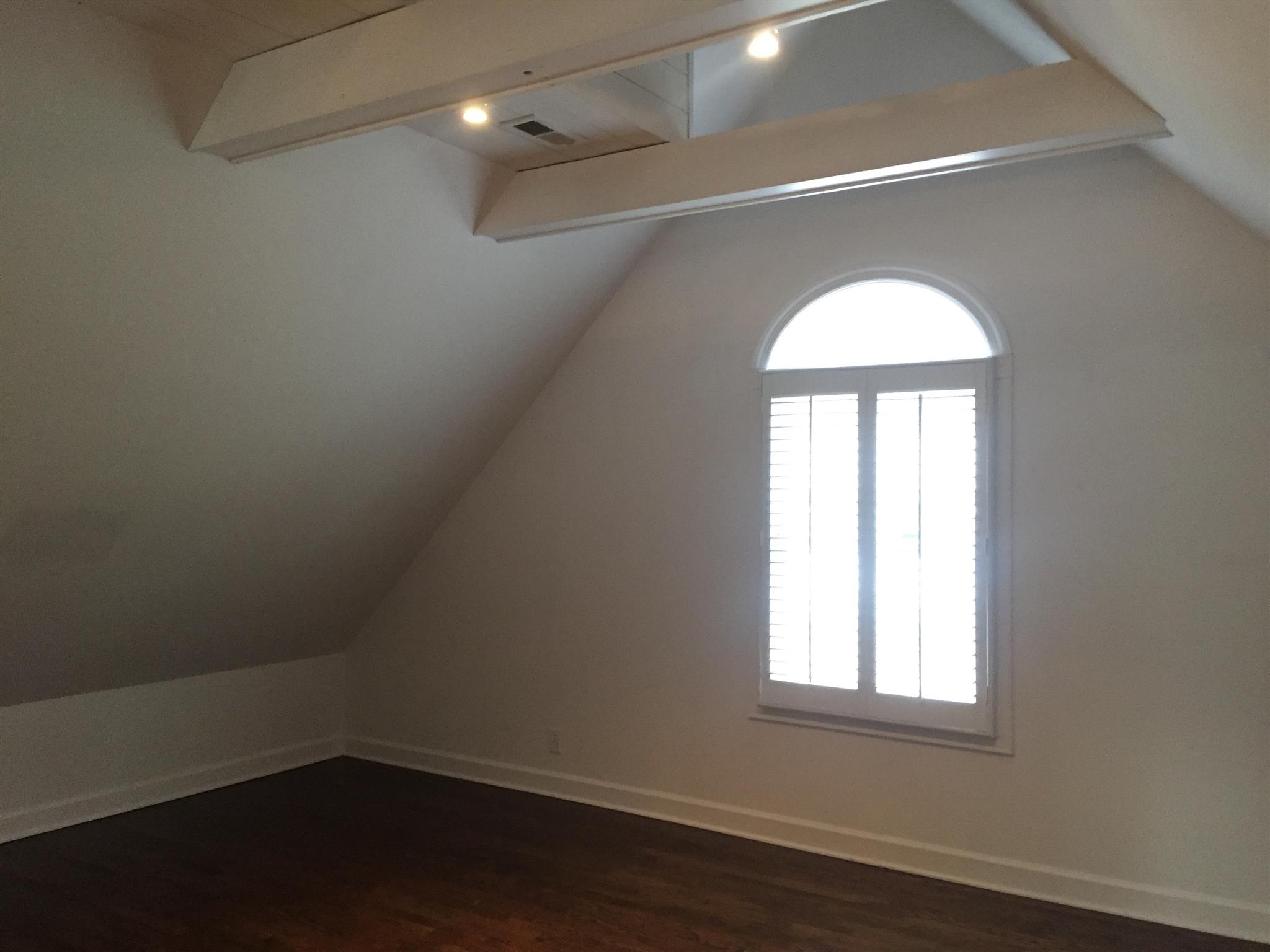 9366 Hester Beasley Road Nashville, TN 37221 - Photo 17 of 29 The Second Floor Hobby Room/Office has Beams that Mirror the Living Room. So pretty!