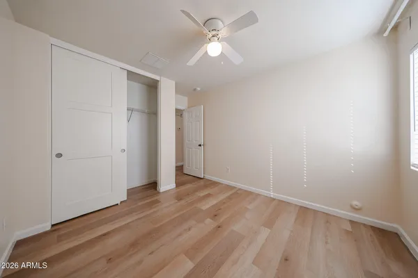 wooden floor in an empty room