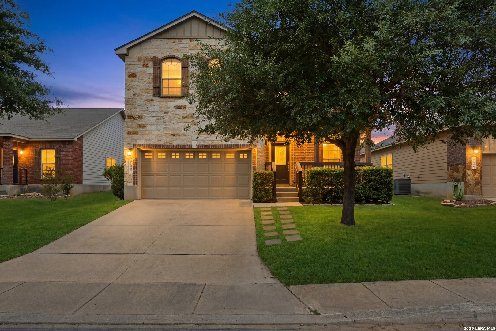 11219 Rose Canyon Helotes, TX 78023 - Photo 1 of 1 a front view of a house with a yard