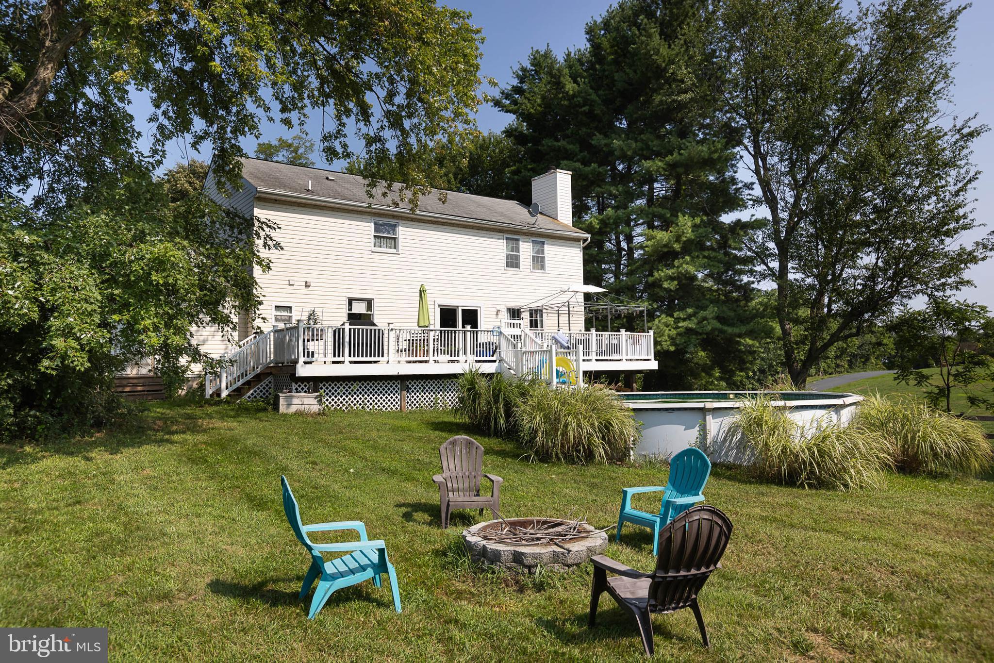 4825 Cap Stine Road Frederick, MD 21703 - Photo 39 of 52 Backyard fire pit