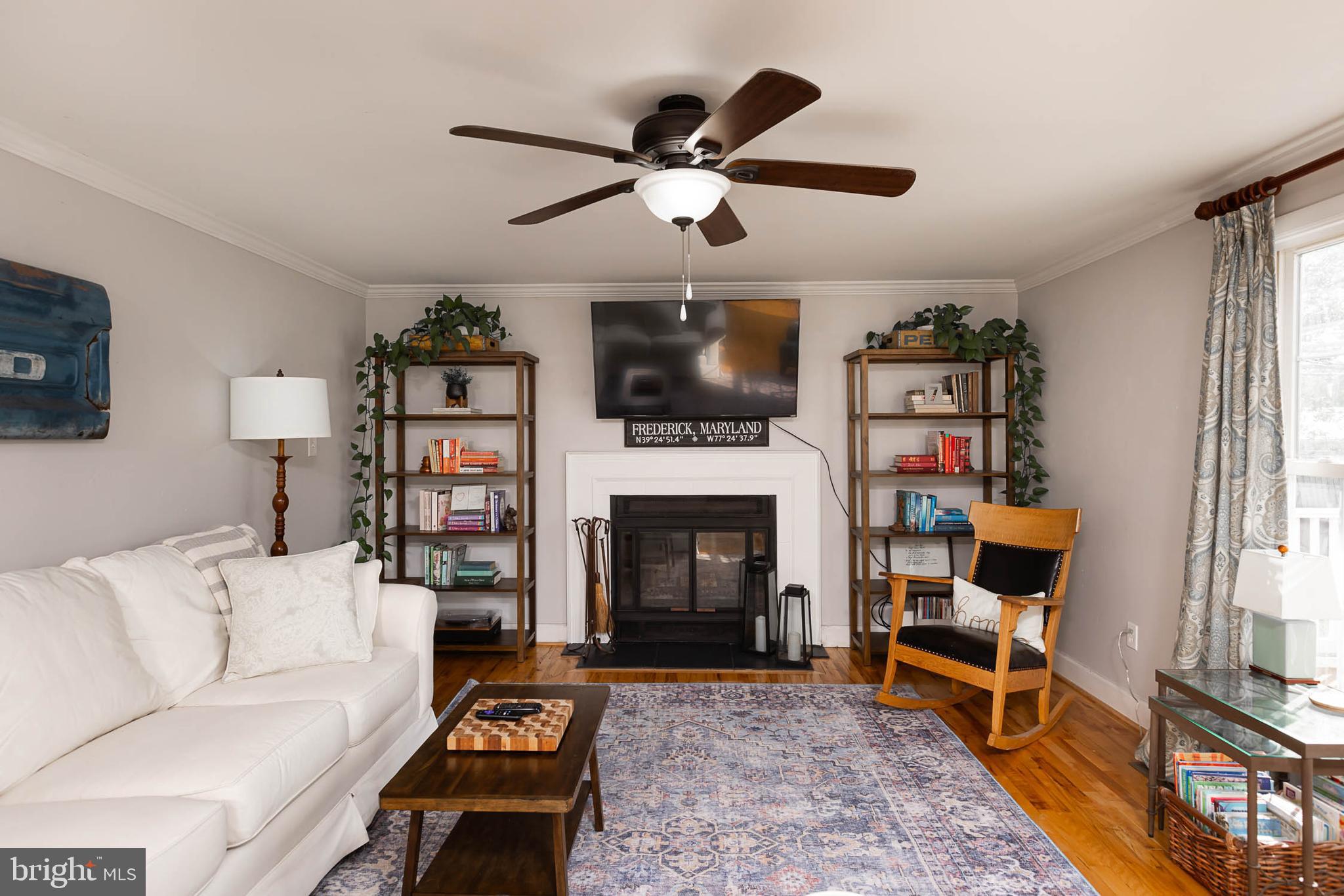4825 Cap Stine Road Frederick, MD 21703 - Photo 9 of 52 Family room w/wood burning fireplace