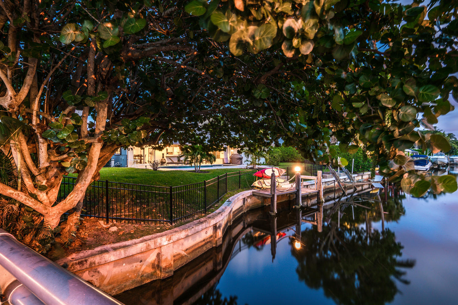 1295 Sycamore Terrace Boca Raton, FL 33486 - Photo 28 of 32 Canal with Ocean Access